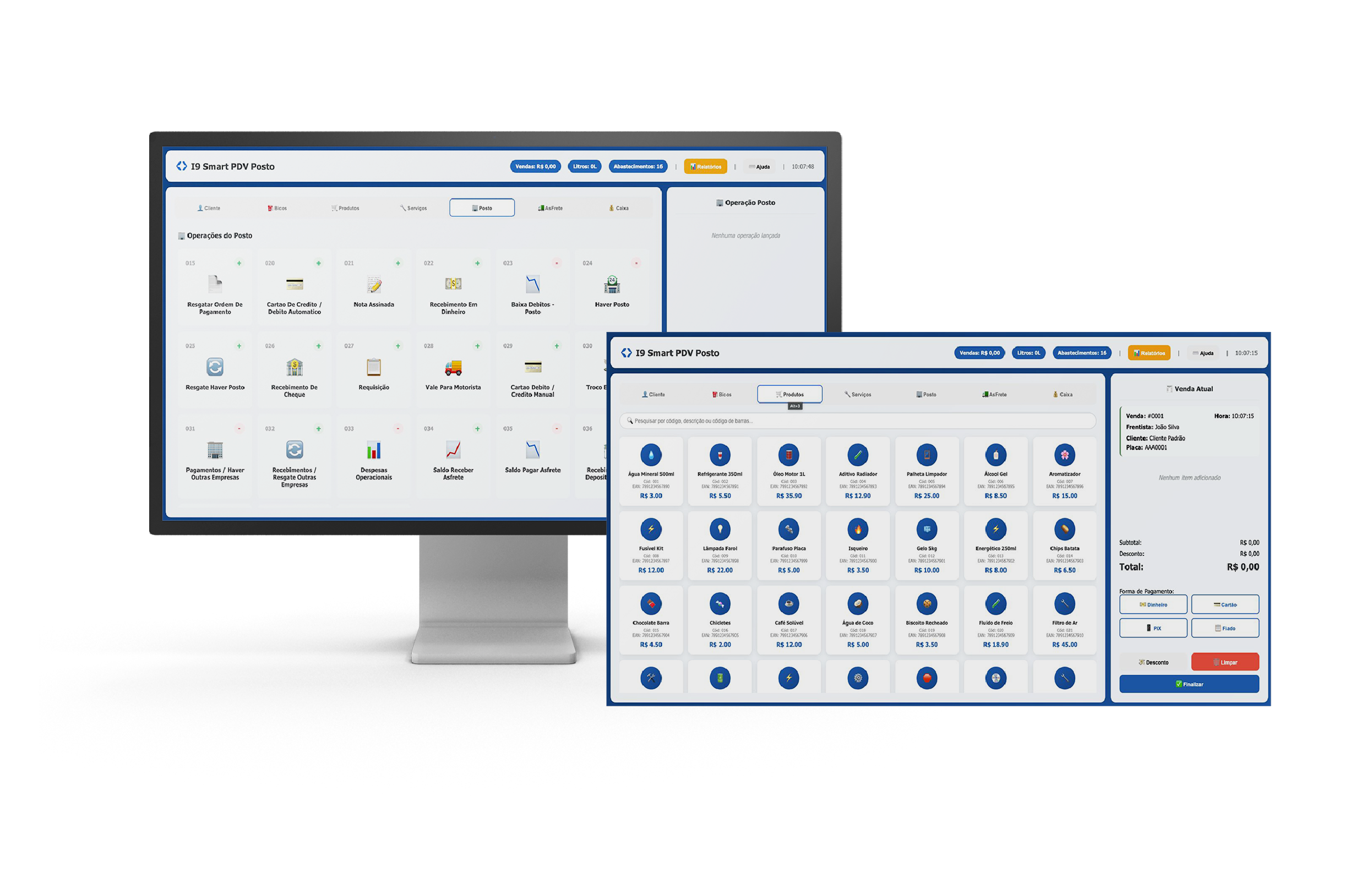 i9 Smart PDV WEB - Dashboard